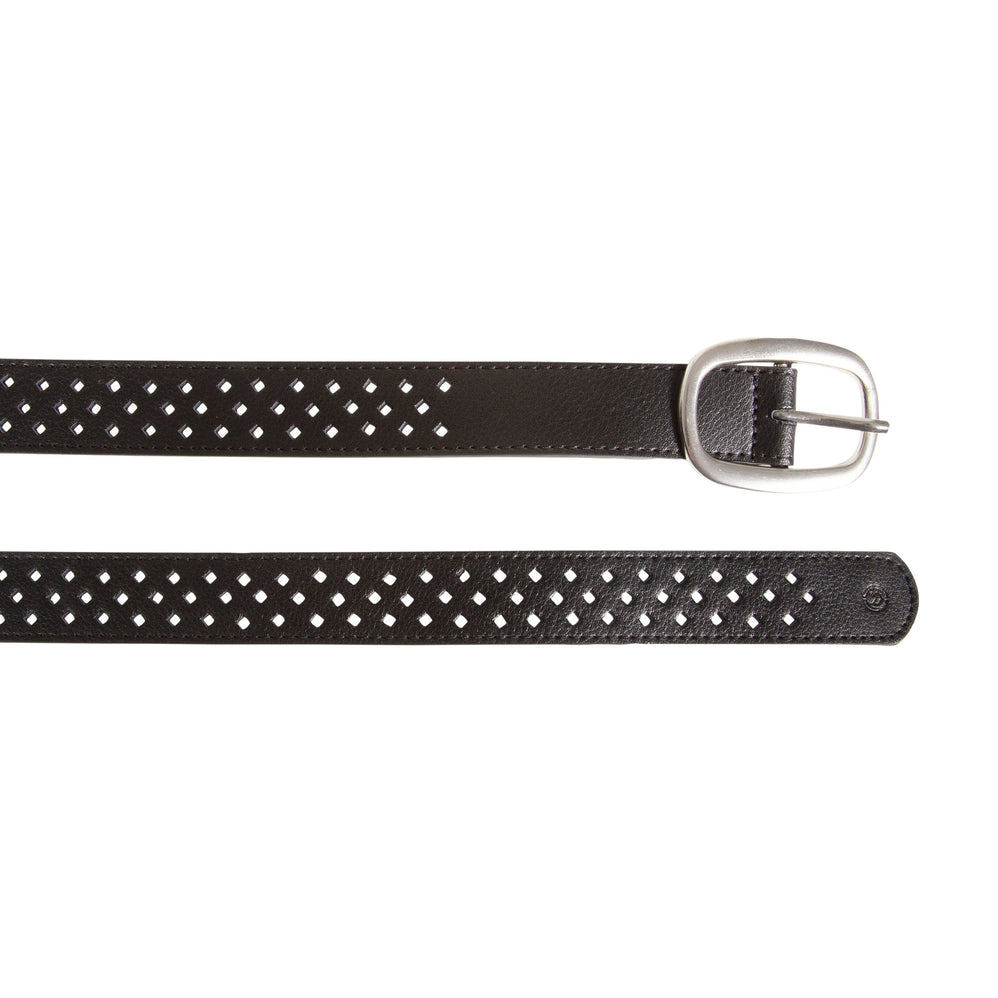 Ceinture Femme ajourée Noir - Isotoner
