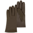 Gants Femme cuir doublé soie Olive