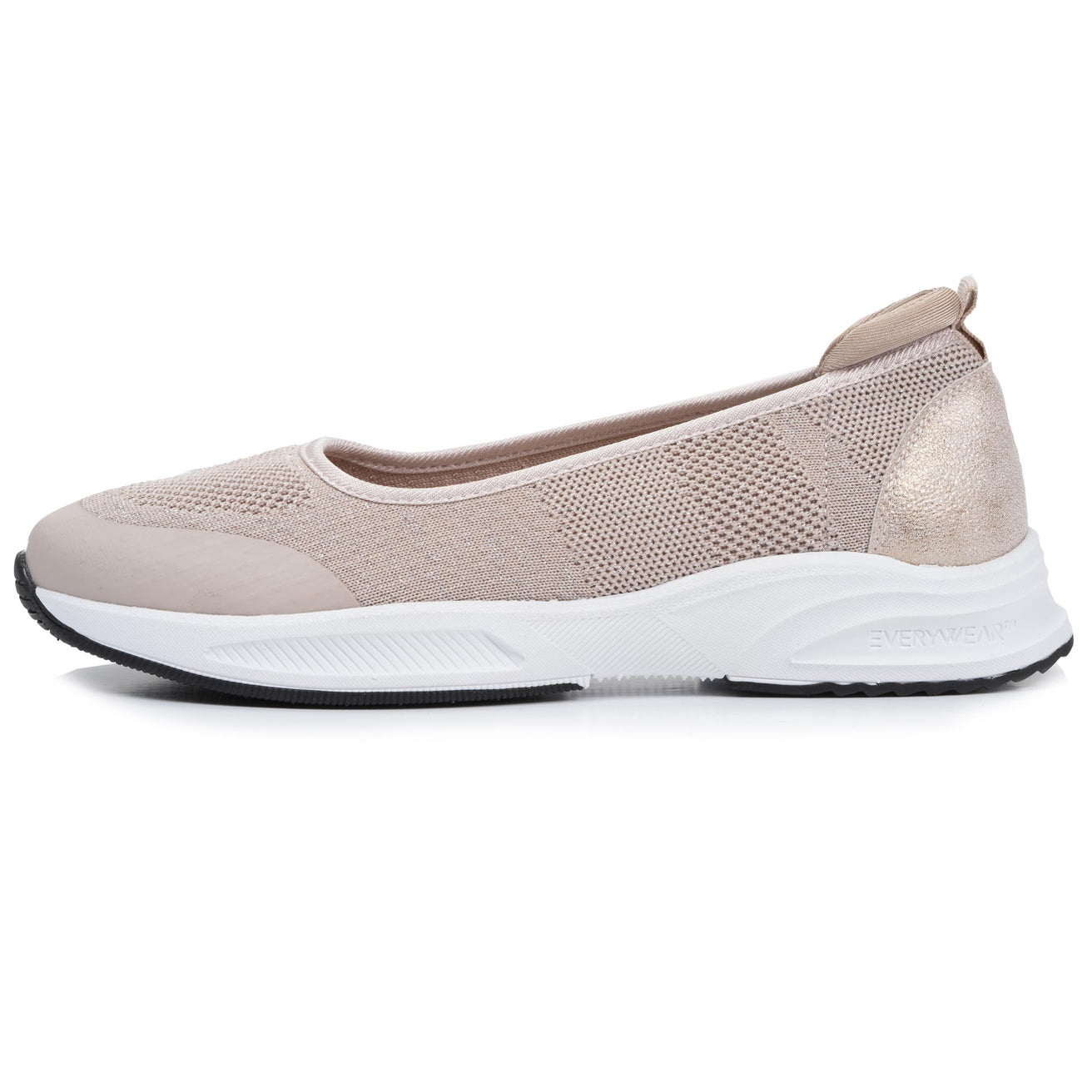 Ballerines Femme confort sport Rose poudré