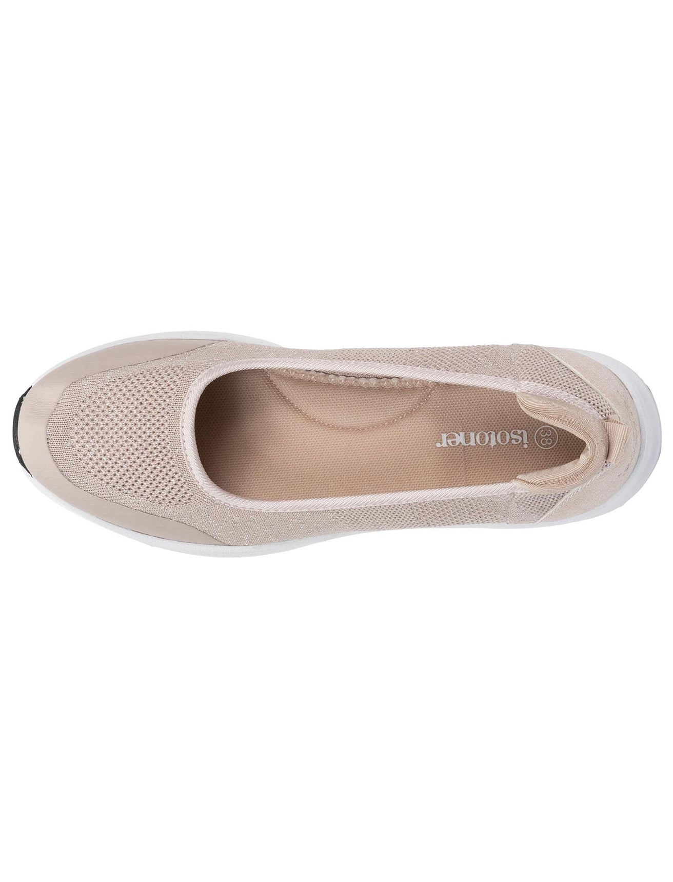 Ballerines Femme confort sport Rose poudré