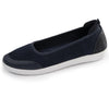 Ballerine Femme slip-on Noir lurex marine lurex Isotoner