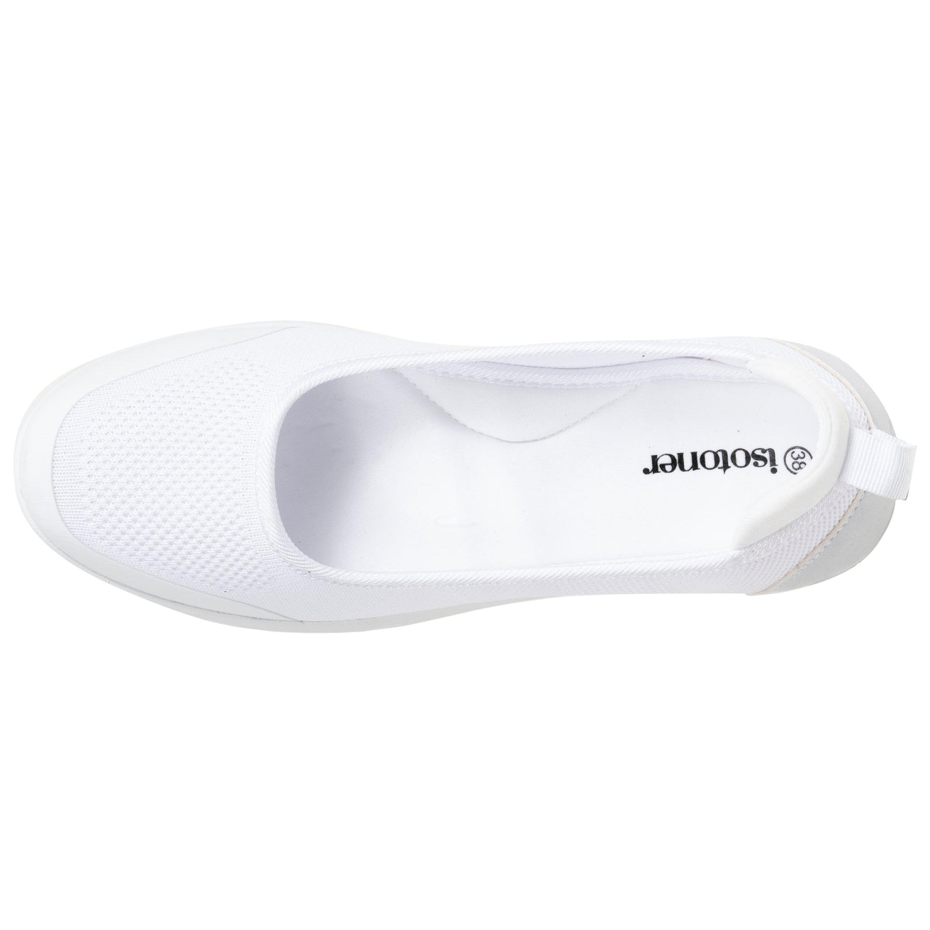 Ballerines Femme slip-on Blanc