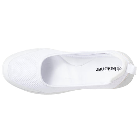 Ballerines Femme slip-on Blanc - Isotoner