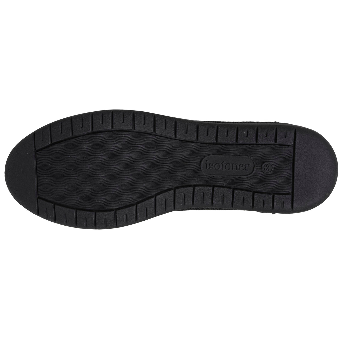 Ballerines Femme slip on Noir Perforé