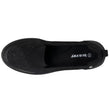 Ballerines Femme slip on confort Noir Lurex