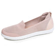 Ballerines femme slip on confort Rose