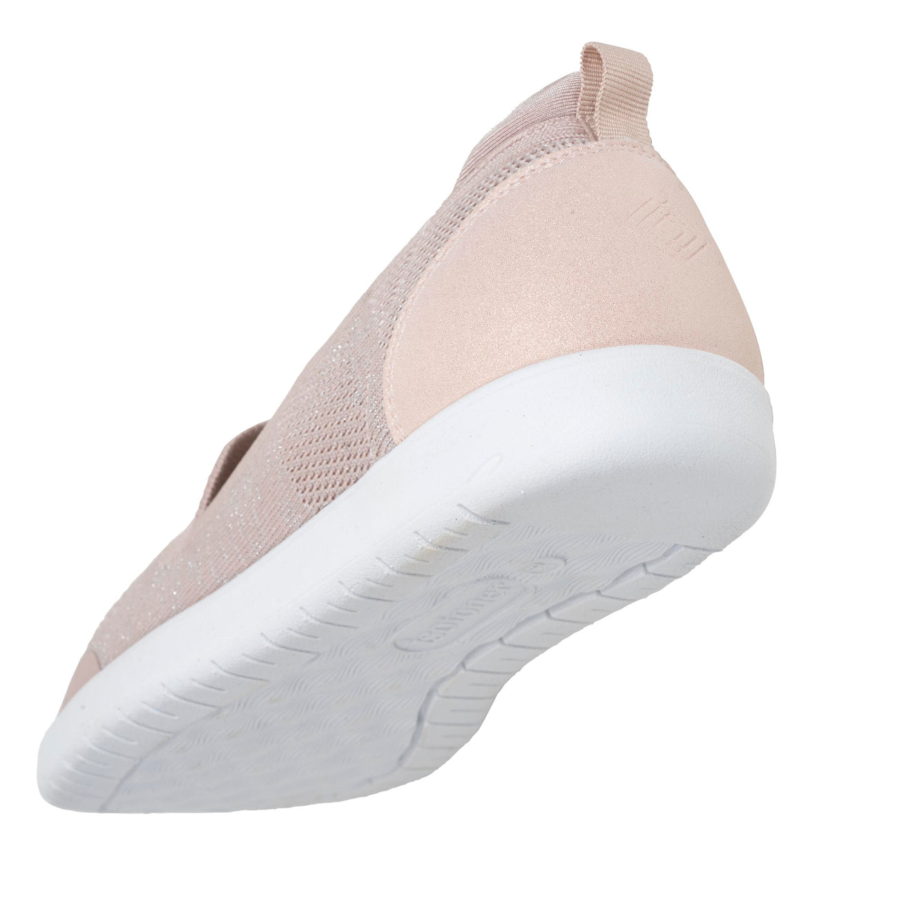 Ballerines femme slip on confort Rose