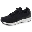 Baskets Femme Confort lacets Noir