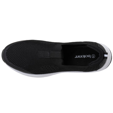 Baskets Femme slip-on sport Noir - Isotoner