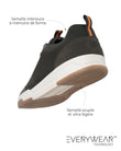 Baskets Homme à lacets Kaki