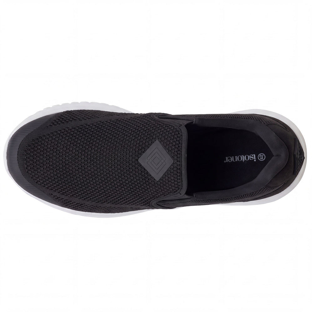 Baskets Homme slip-on Noir - Isotoner