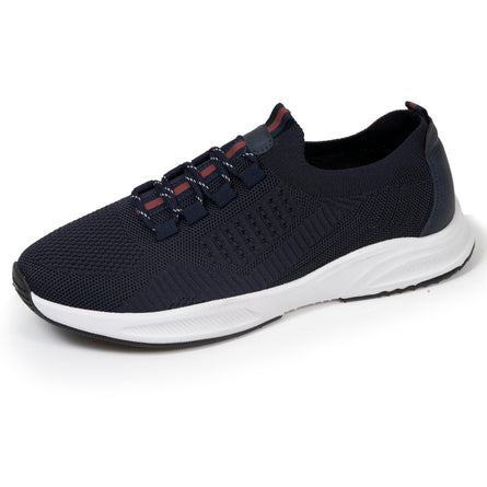 Baskets Homme slip-on lacets Marine foncé - Isotoner