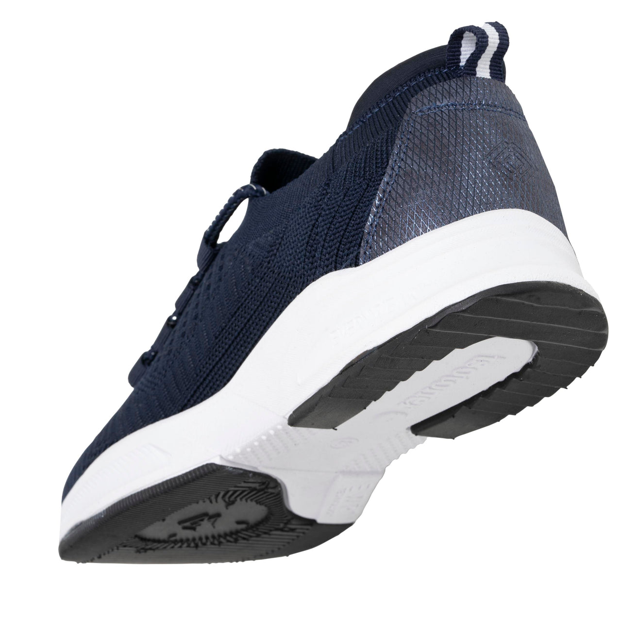 Baskets confort Femme slip-on à lacets Marine Foncé