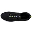 Basket Confort Homme slip-on lacets Noir/jaune