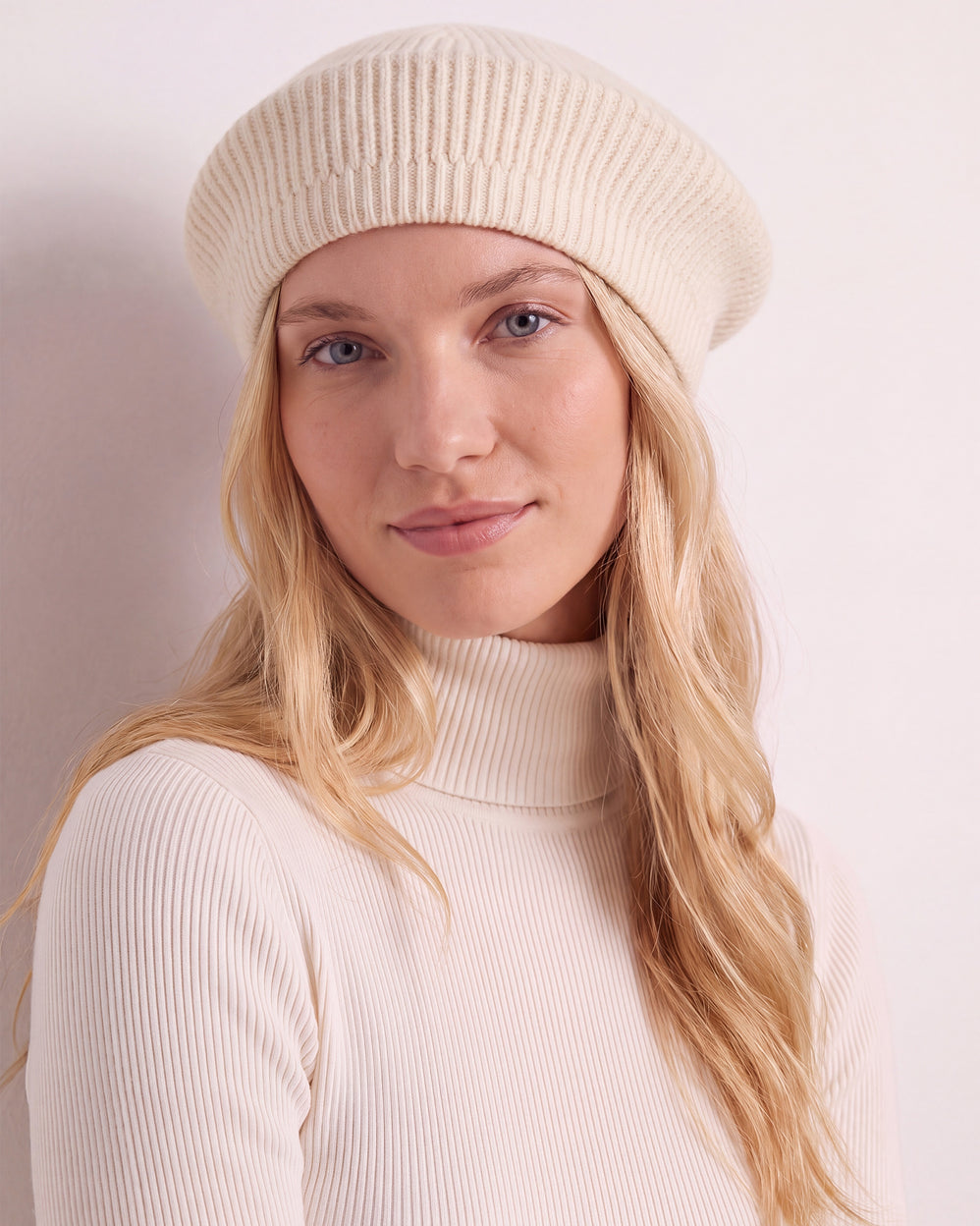 Béret Femme maille Soft Touch Blanc - Isotoner