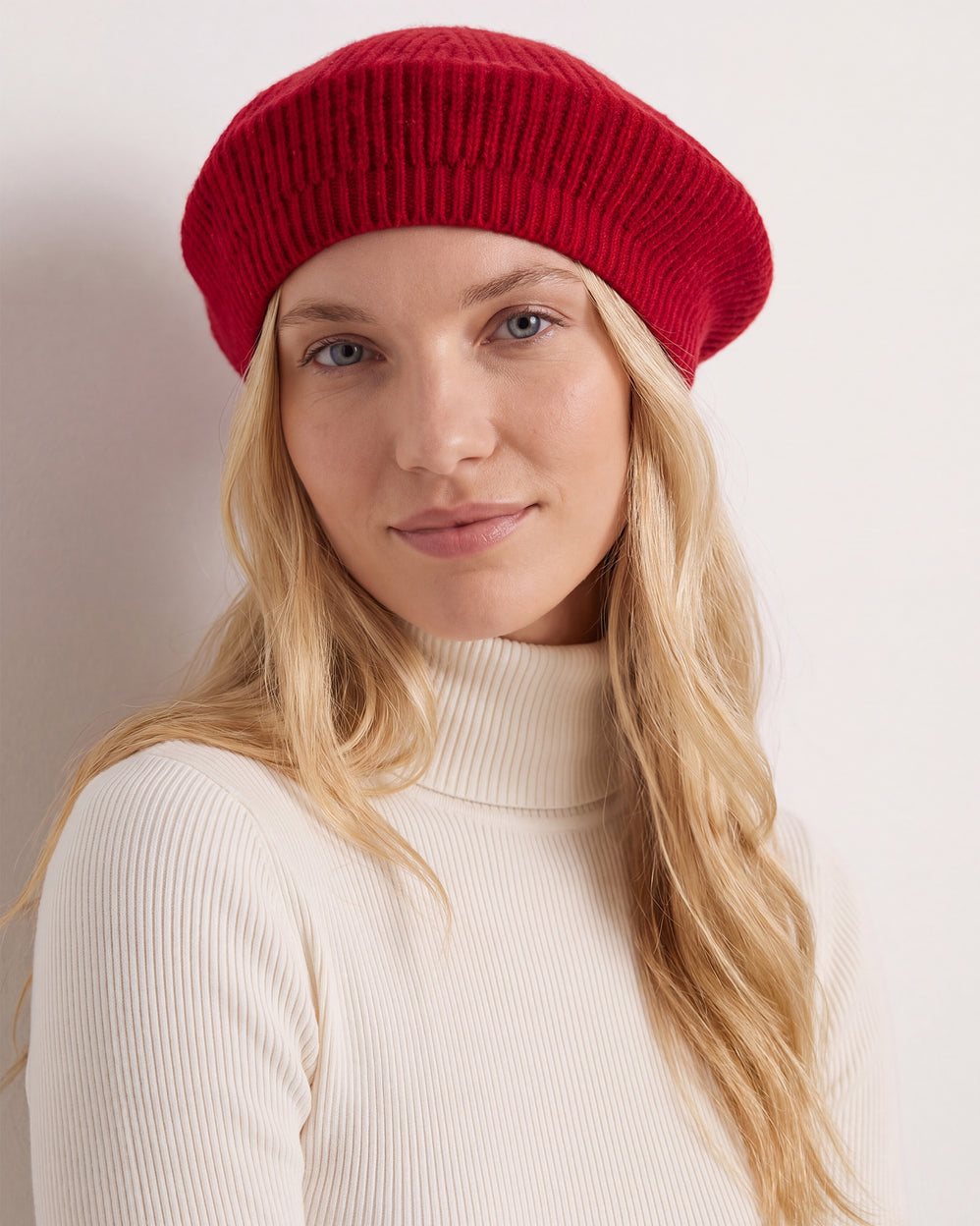 Boina de punto Soft Touch Mujer Rojo - Isotoner