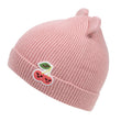 Bonnet Enfant 2/4 ans Oreilles Cerise Rose