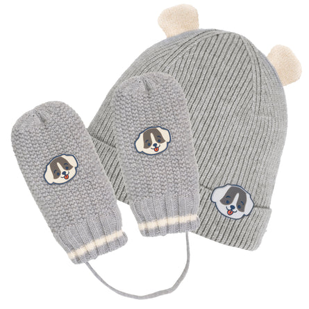 Bonnet Enfant 2/4 ans oreilles Gris - Isotoner