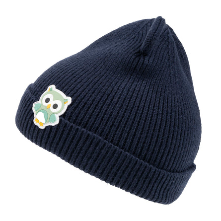 Bonnet Enfant 2/4 ans oreilles Marine hibou - Isotoner
