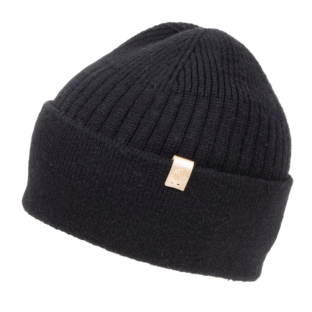 Bonnet Femme Ultra-doux côtelé Noir - Isotoner