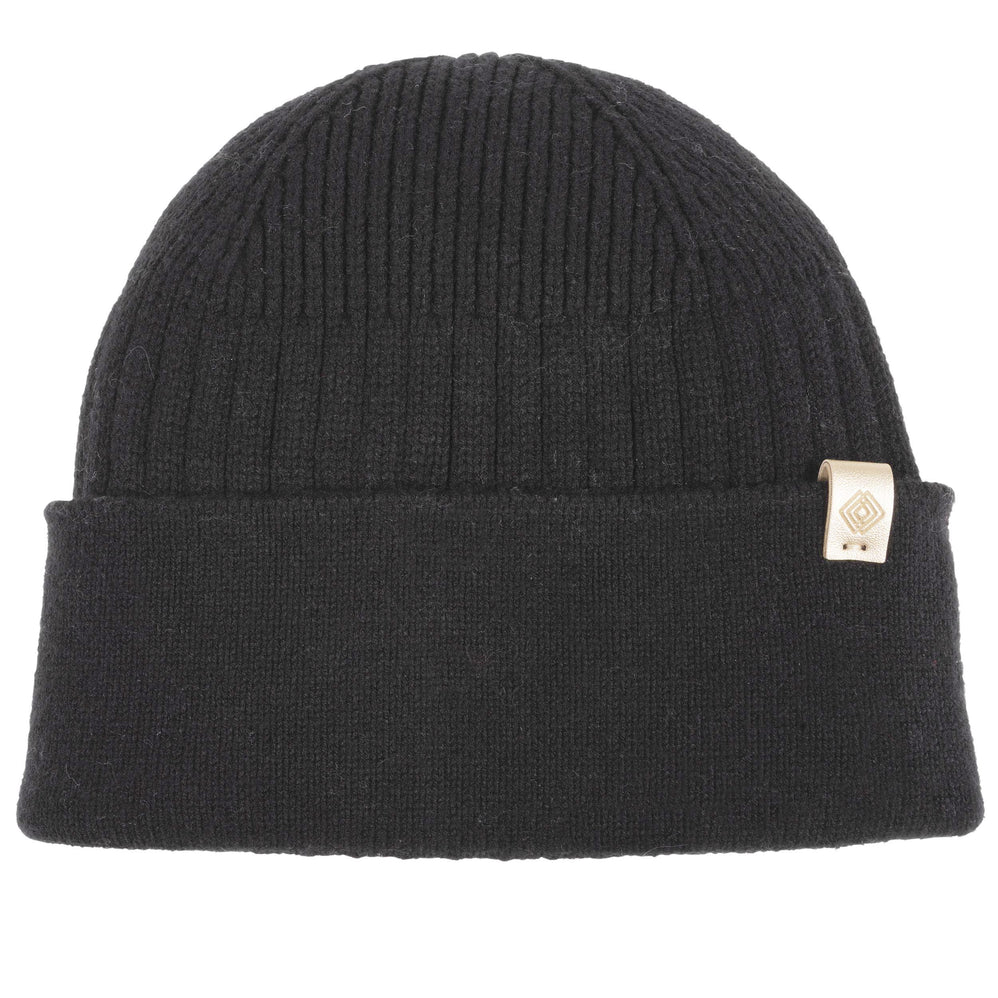 Bonnet Femme Ultra-doux côtelé Noir - Isotoner