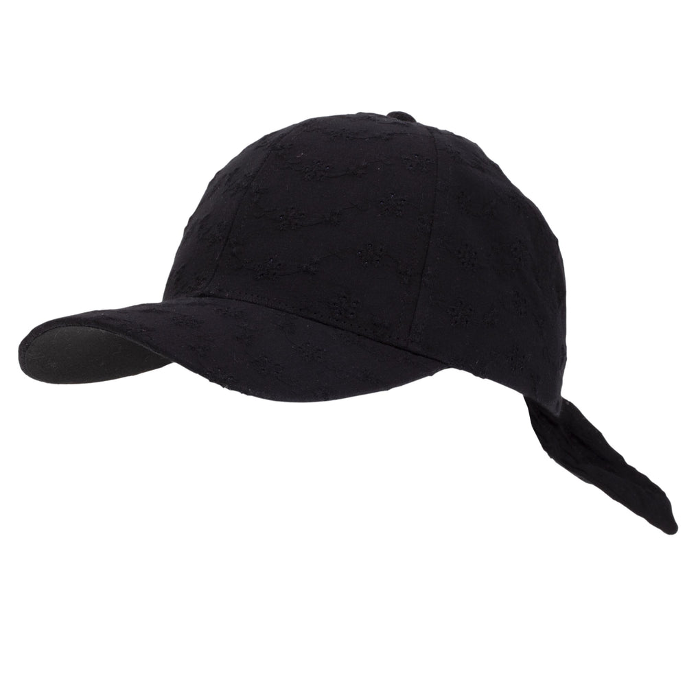 Casquette Femme Broderie anglaise Noir - Isotoner
