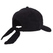 Casquette Femme Broderie anglaise Noir