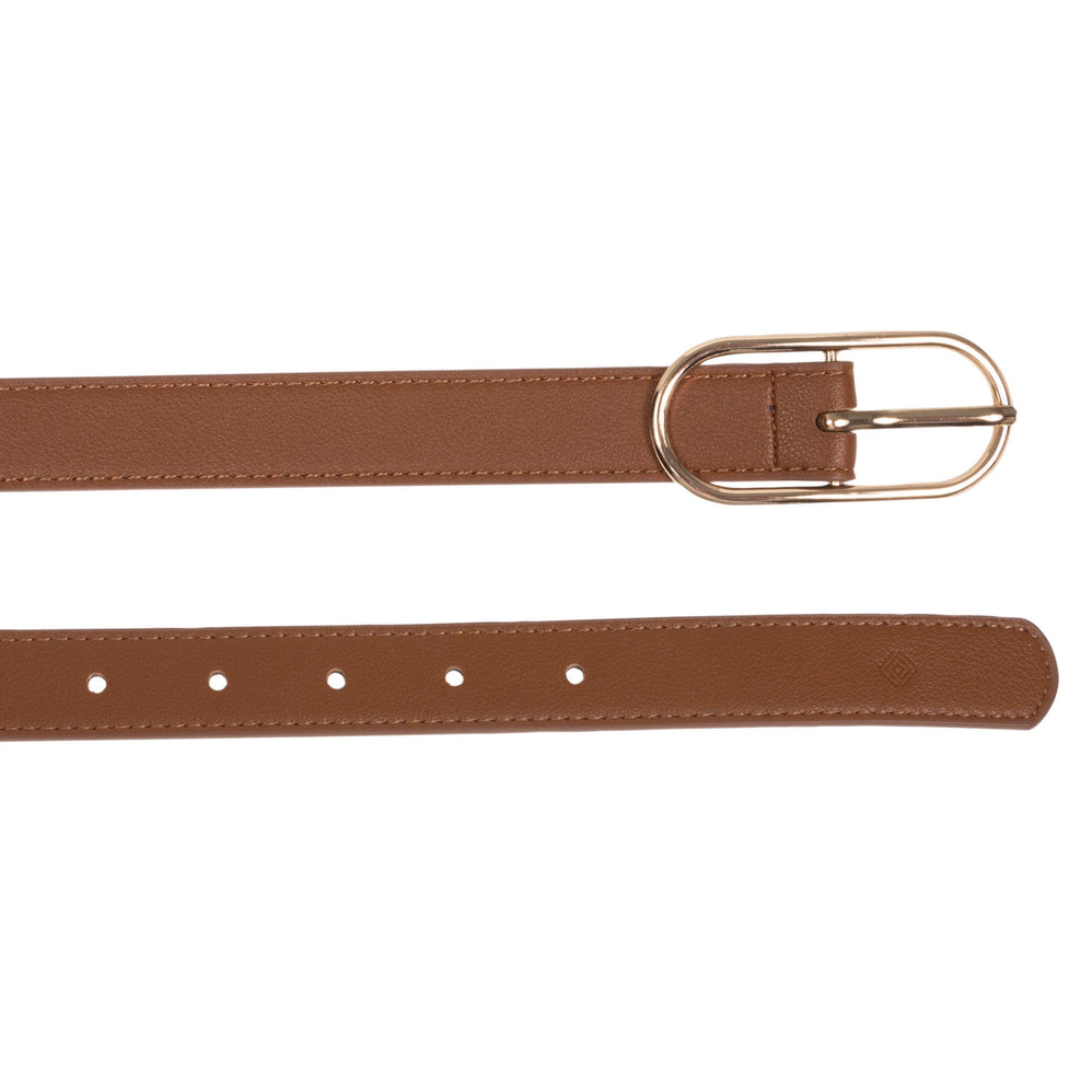 Ceinture Femme Camel Boucle Ovale - Isotoner
