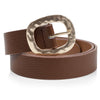 Ceinture-Femme-Marron-Boucle-Martelee-Isotoner-30243_MAR_1