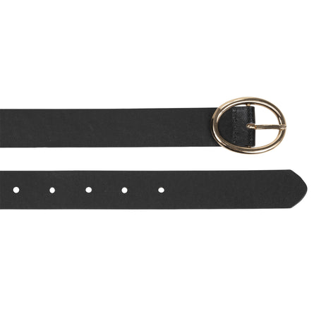 Ceinture Femme Noir boucle ovale - Isotoner