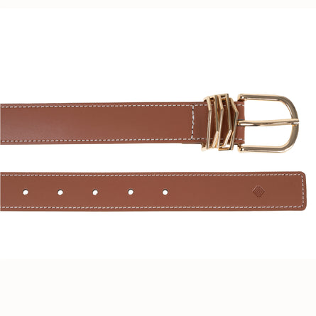 Ceinture Femme lisse bijoux Camel - Isotoner