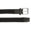 Ceinture Homme tissu tressé Kaki