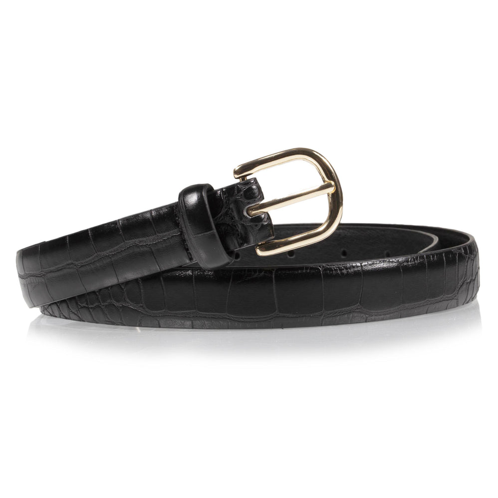 Ceinture Femme Effet texturé Noir - Isotoner