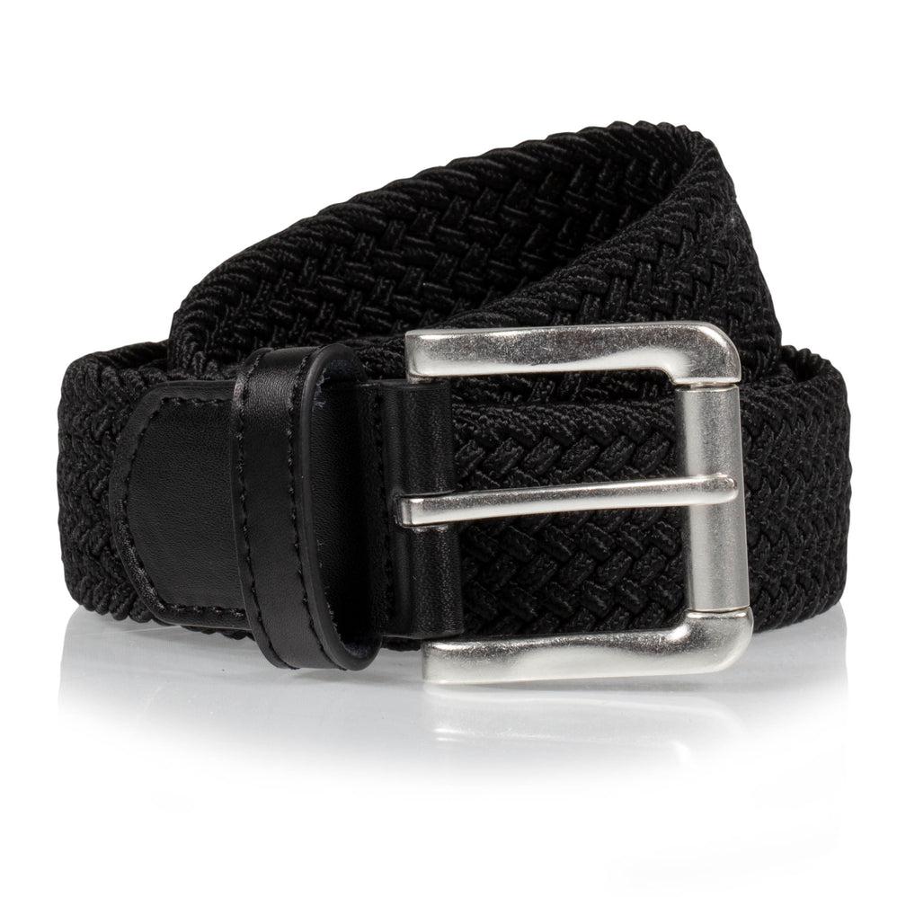 Cinturones Hombre tejido trenzado Negro - Isotoner