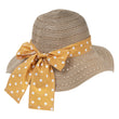 Chapeau Femme Capeline Foulard Orange