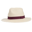 Chapeau Femme Fedora lien Bordeaux