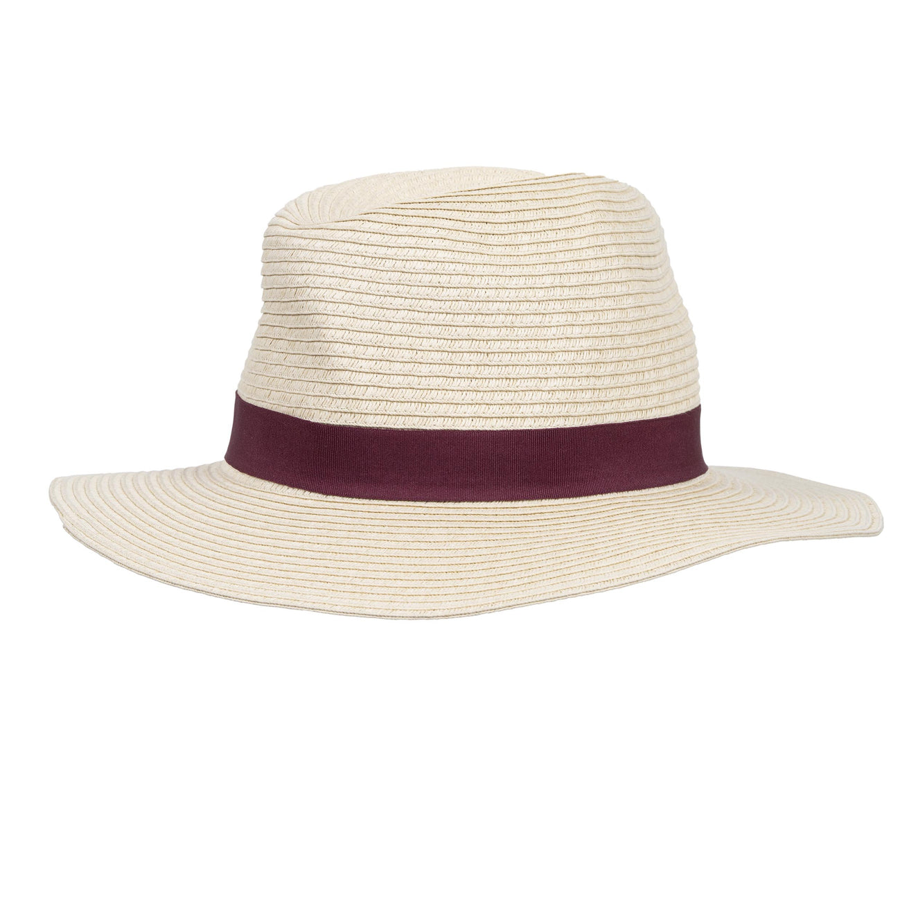 Chapeau Femme Fedora lien Bordeaux