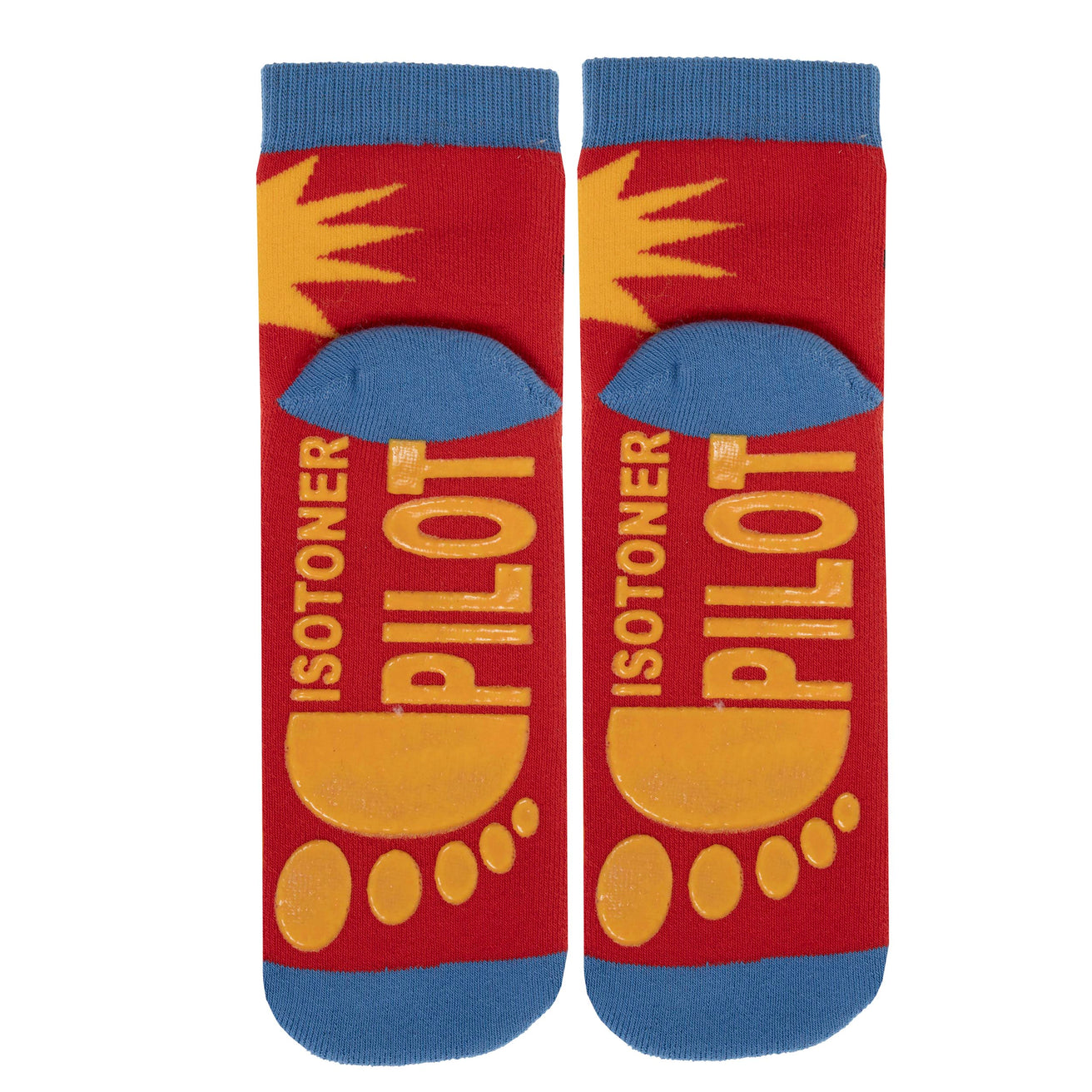 Chaussettes antidérapantes Enfant Rouge 5/8 ans