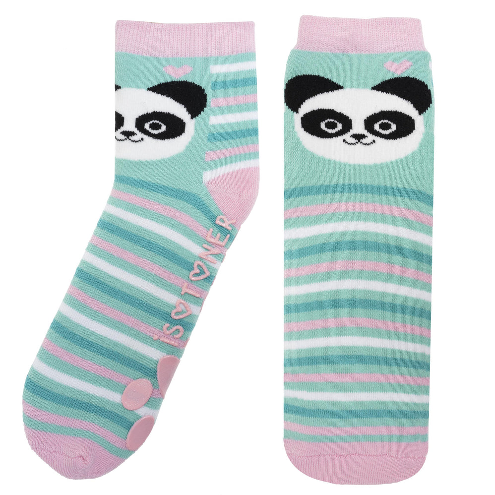 Chaussettes antidérapantes Enfant Turquoise 5/8 ans - Isotoner