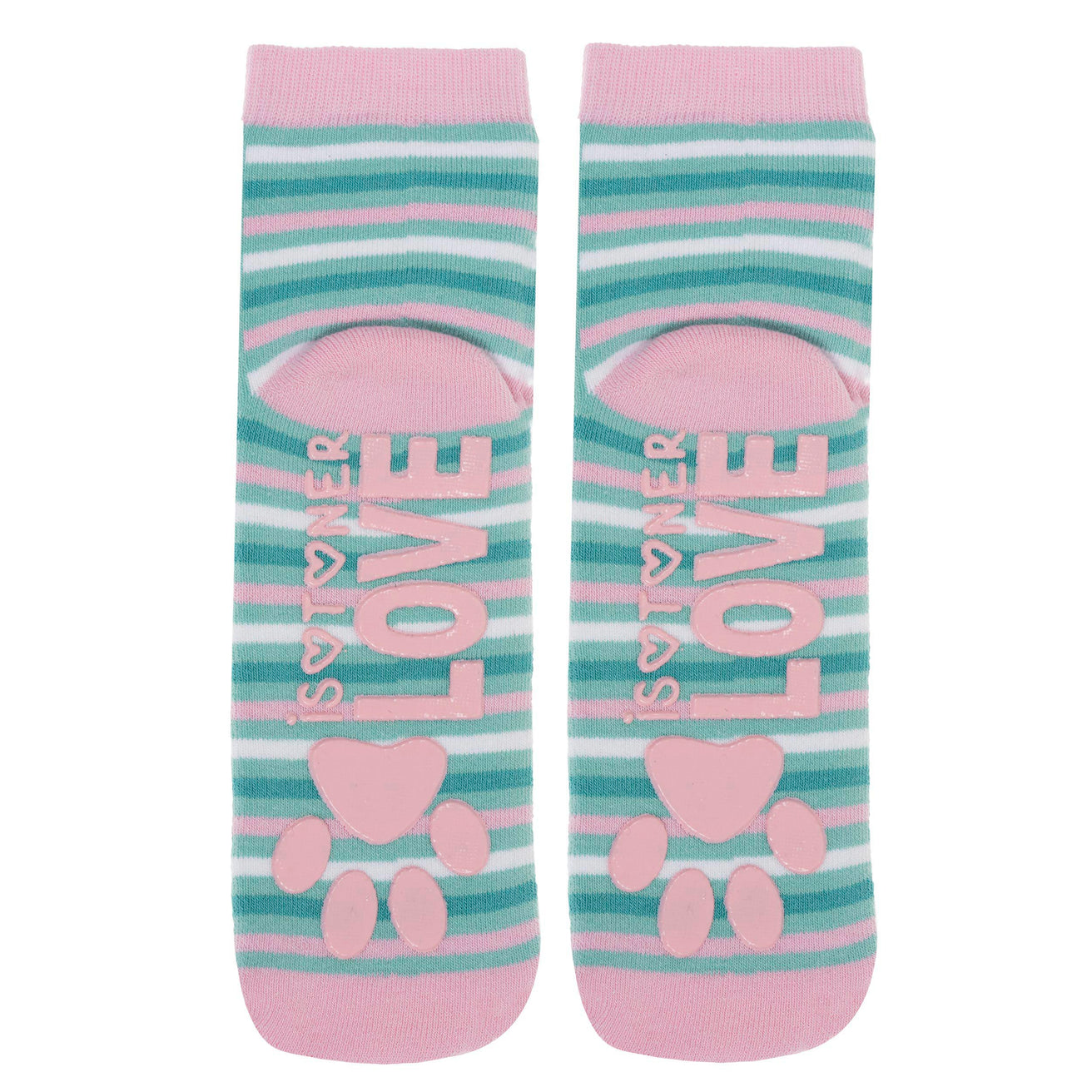 Chaussettes antidérapantes Enfant Turquoise 5/8 ans