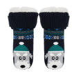 Chaussettes fourrées Enfant Marine Noël 1/8 ans