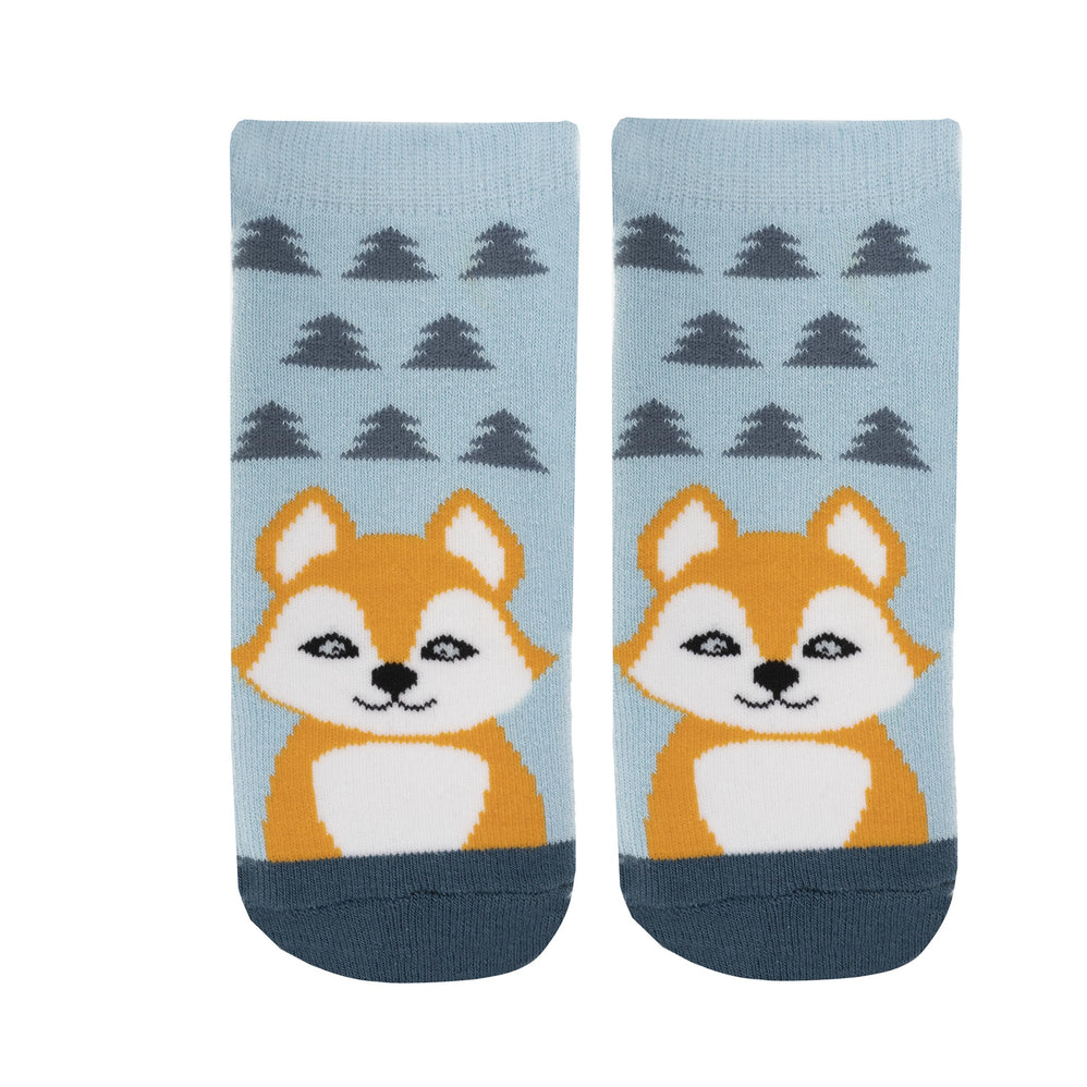 Chaussettes anti-dérapantes Enfant Bleu 1/4 ans - Isotoner