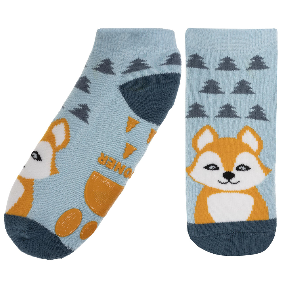 Chaussettes anti-dérapantes Enfant Bleu 1/4 ans - Isotoner