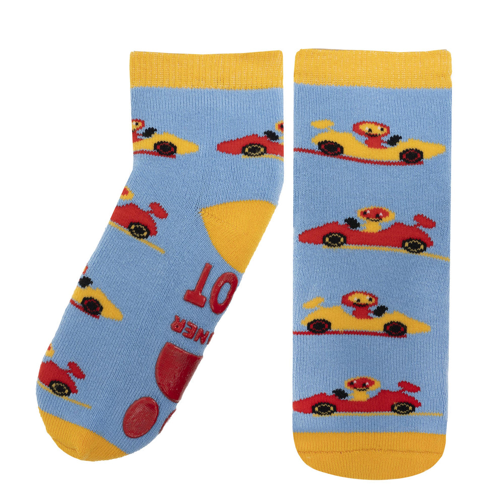 Chaussettes anti-dérapantes Enfant Jaune 1/4 ans - Isotoner