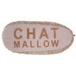 Chaussettes-chaussons Femme maille chat Beige