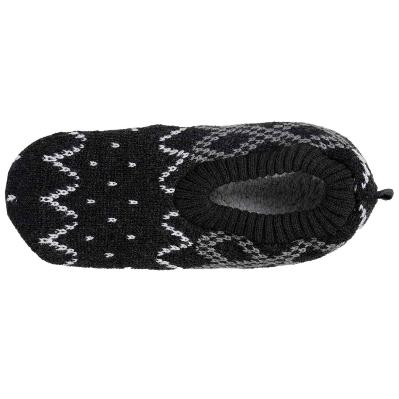 Chaussettes-chaussons Homme Jacquard Gris