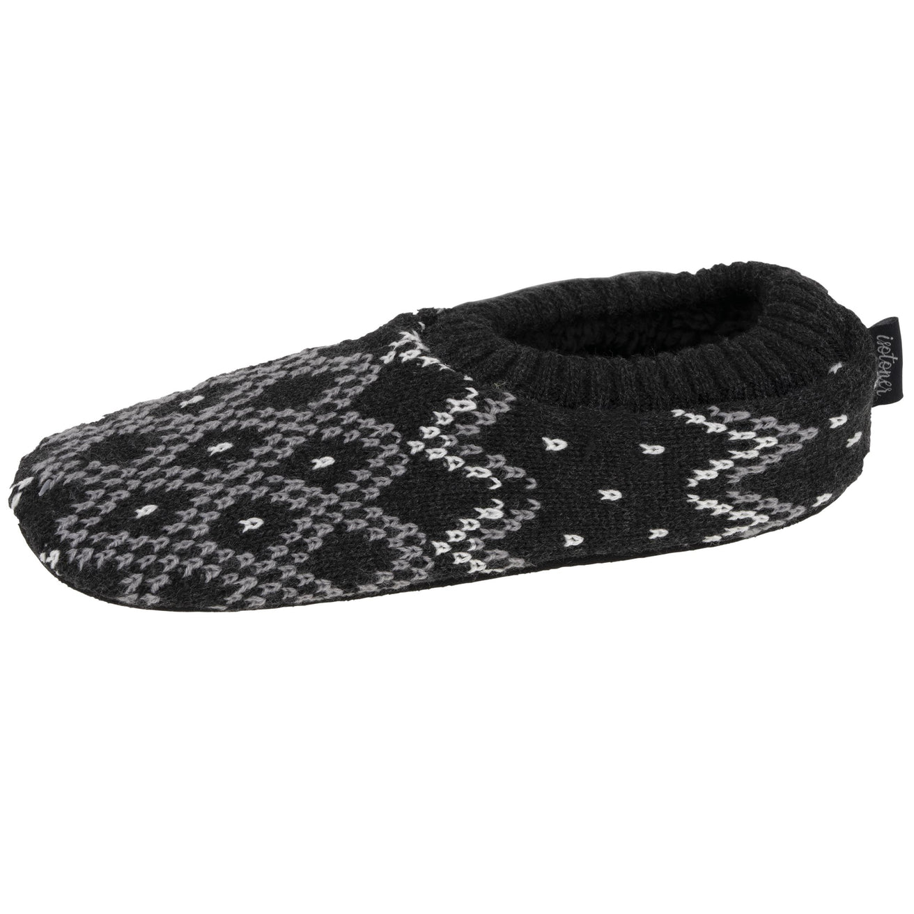Chaussettes-chaussons Homme Jacquard gris