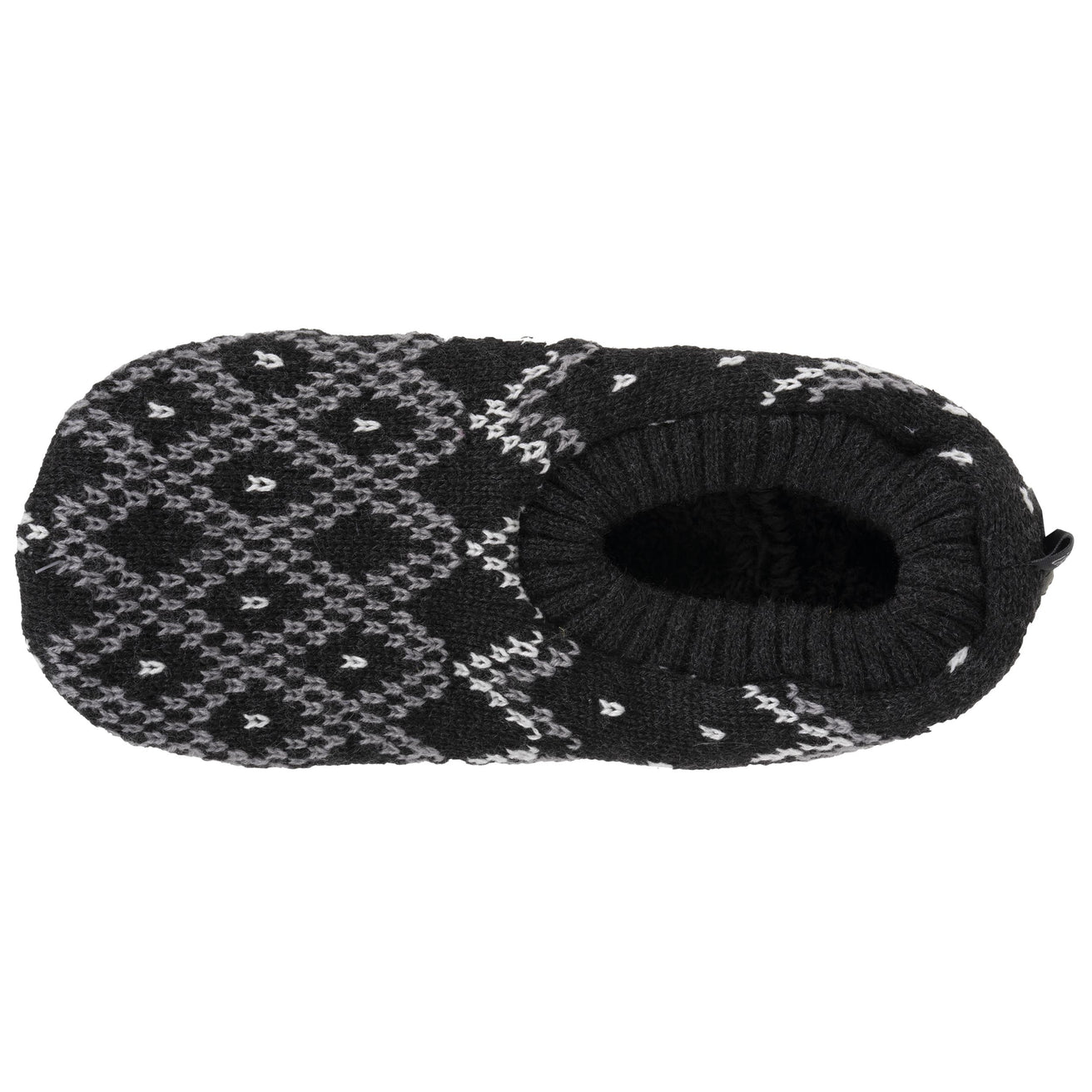 Chaussettes-chaussons Homme Jacquard gris