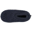 Chaussettes-chaussons Homme maille Marine chiné