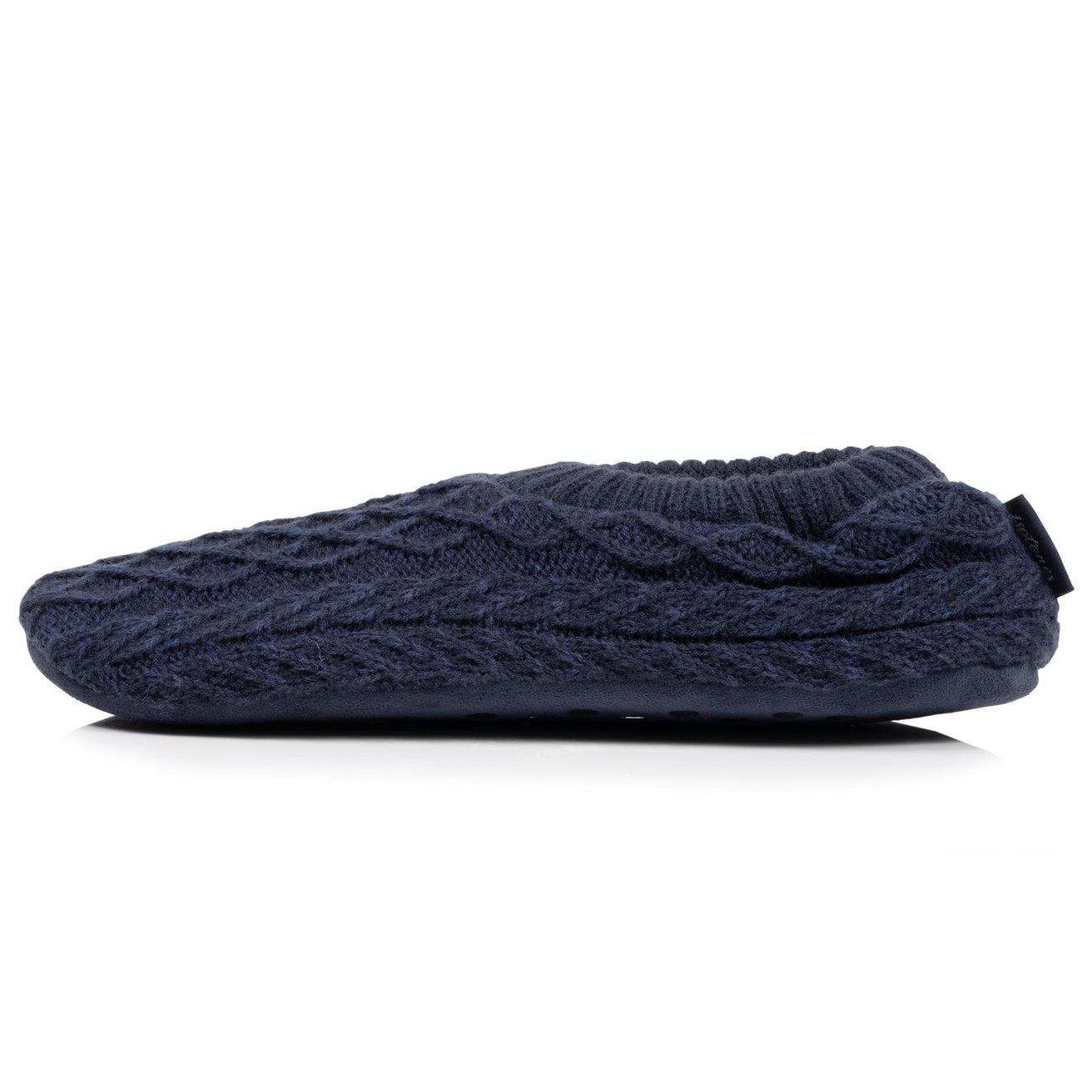 Chaussettes-chaussons Homme maille Marine chiné